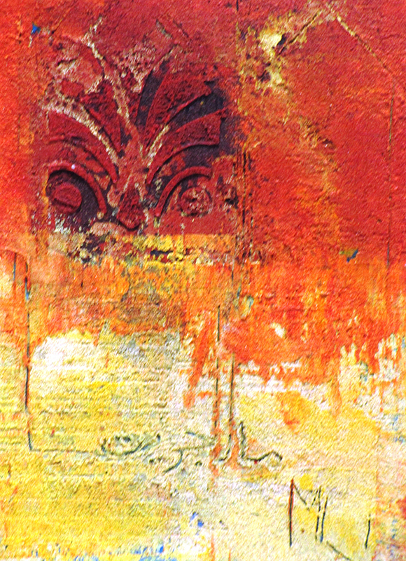 Ohne Titel Nr. 245, 2011;Mischtechnik auf Buetten,;27 x 20 cm;390 - Galerie Wroblowski